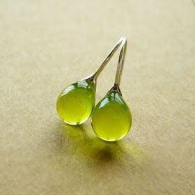 Four Color Inlaid Opal Earrings European And American Ladies Fashion Earrings - melvincucci
