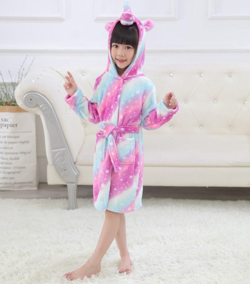 Animal hooded children's home wear - melvincucci