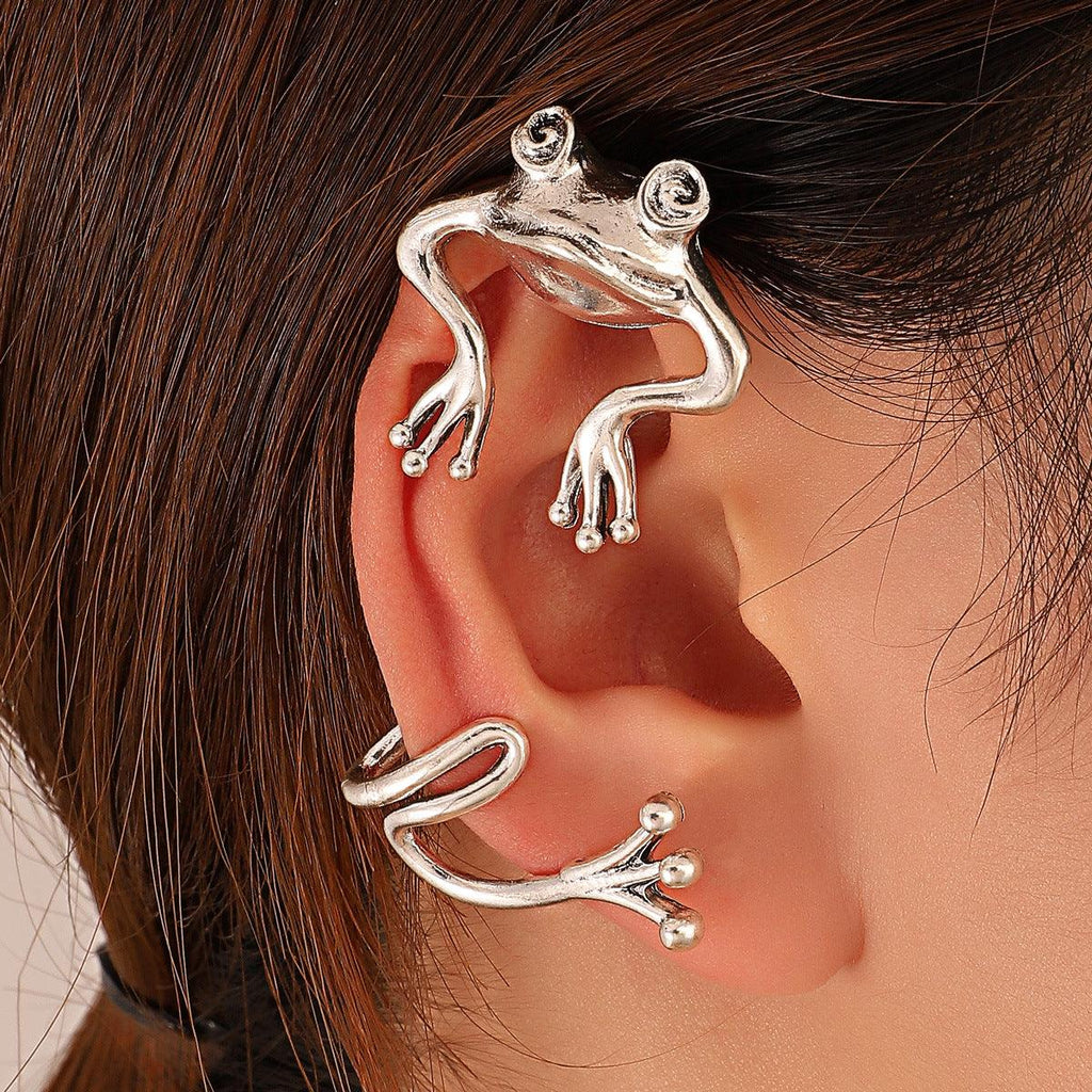 Fashion Metal Frog Without Hole Ear Clip - melvincucci