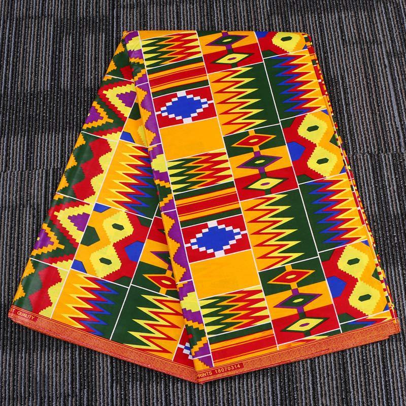 New Style Cotton Printed Batik Fabric African Style Suit Floral Cloth Woven Printed Fabric - melvincucci
