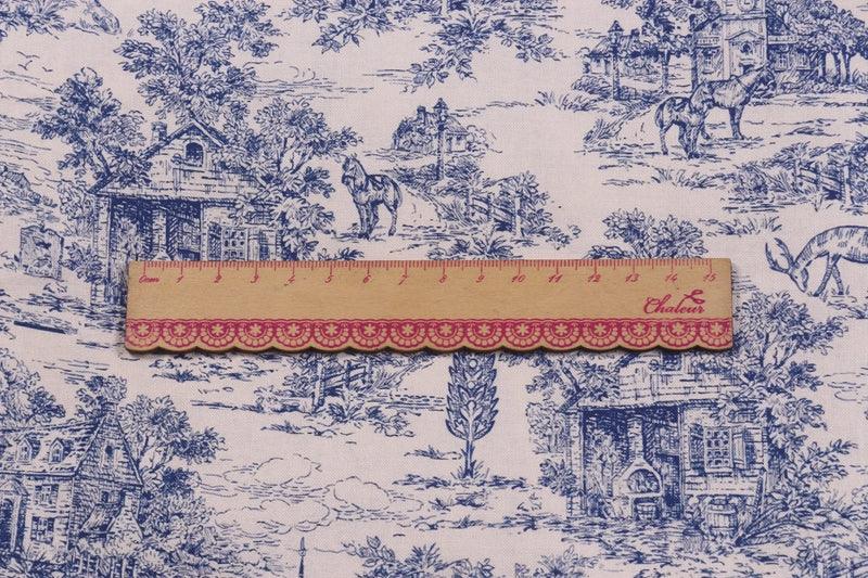 Plain Digital Print Vintage Blues Print Fabric - melvincucci