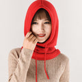 Ear Knit Wool Scarf Bib Women Pullover - melvincucci