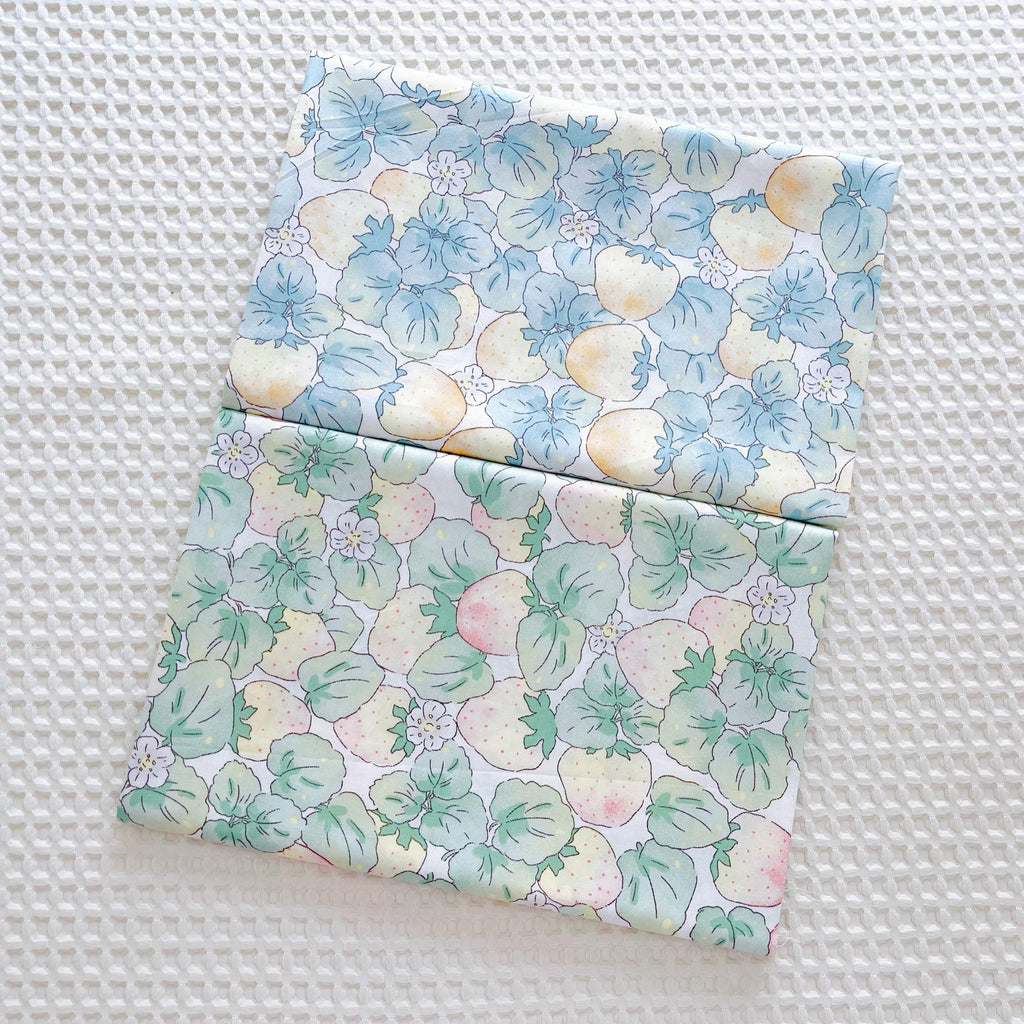 New Strawberry Cotton Twill Print Fabric - melvincucci