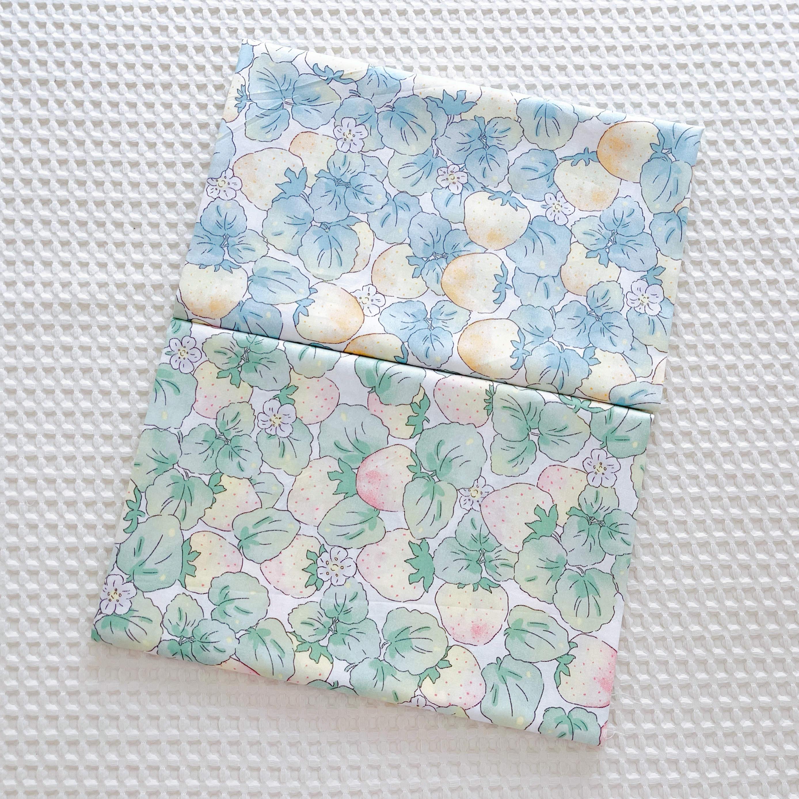 New Strawberry Cotton Twill Print Fabric - melvincucci