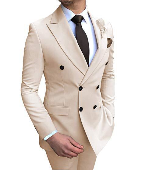 Suit Suit Men's Two-piece Groomsmen Costume Wedding - melvincucci