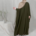 Eid Hooded Muslim Women Hijab Dress Prayer Garment Jilbab Abaya Long Khimar Full Cover Ramadan Gown Abayas Islamic Clothes Niqab - melvincucci