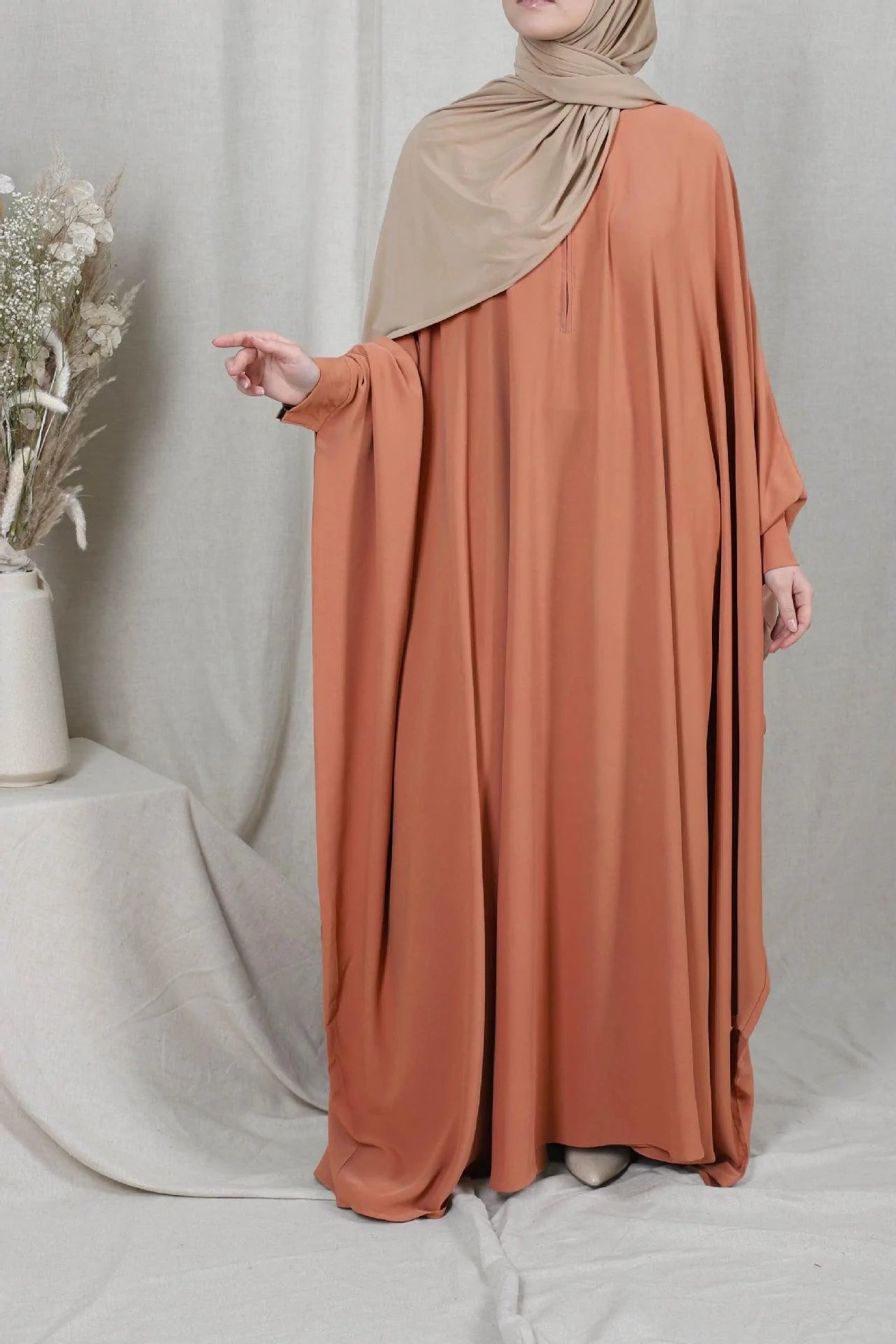 Eid Hooded Muslim Women Hijab Dress Prayer Garment Jilbab Abaya Long Khimar Full Cover Ramadan Gown Abayas Islamic Clothes Niqab - melvincucci