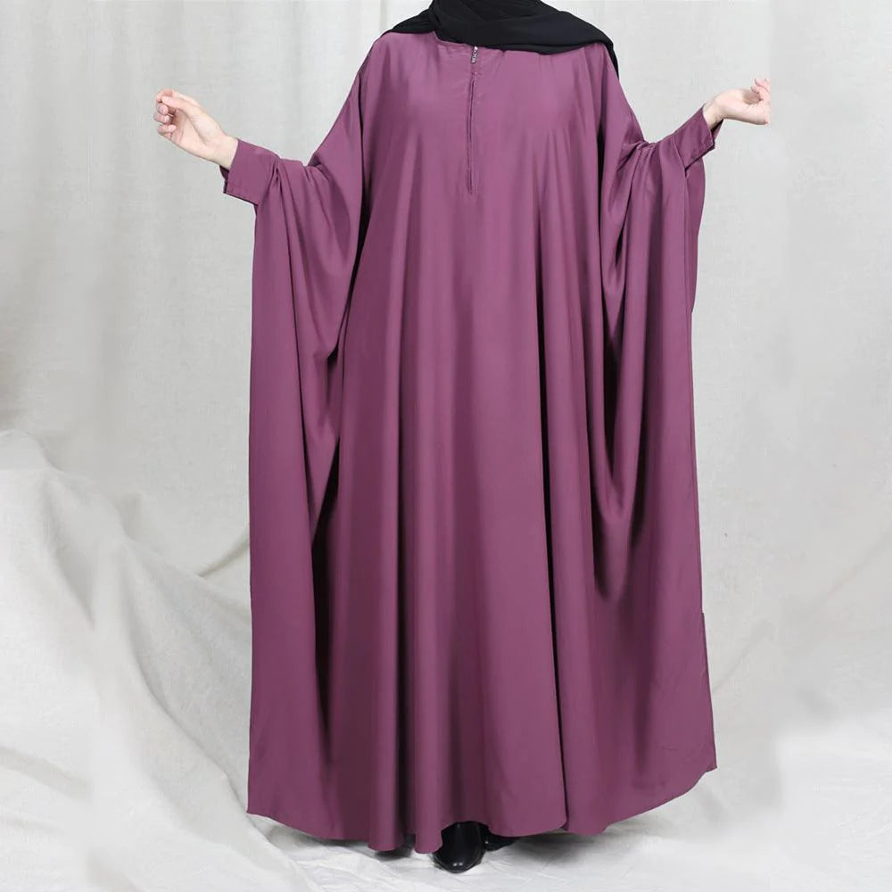 Eid Hooded Muslim Women Hijab Dress Prayer Garment Jilbab Abaya Long Khimar Full Cover Ramadan Gown Abayas Islamic Clothes Niqab - melvincucci