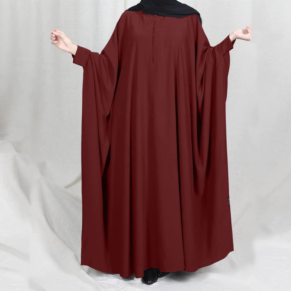 Eid Hooded Muslim Women Hijab Dress Prayer Garment Jilbab Abaya Long Khimar Full Cover Ramadan Gown Abayas Islamic Clothes Niqab - melvincucci