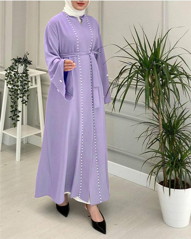 Eid Kaftan Moroccan Abaya Dubai Turkey Hijab Muslim Fashion - melvincucci