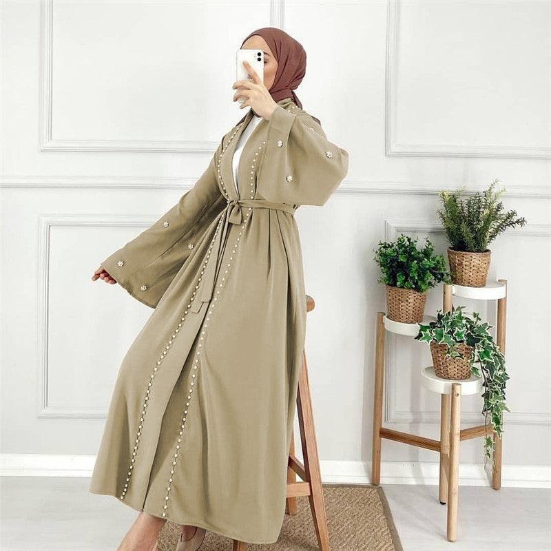 Eid Kaftan Moroccan Abaya Dubai Turkey Hijab Muslim Fashion - melvincucci