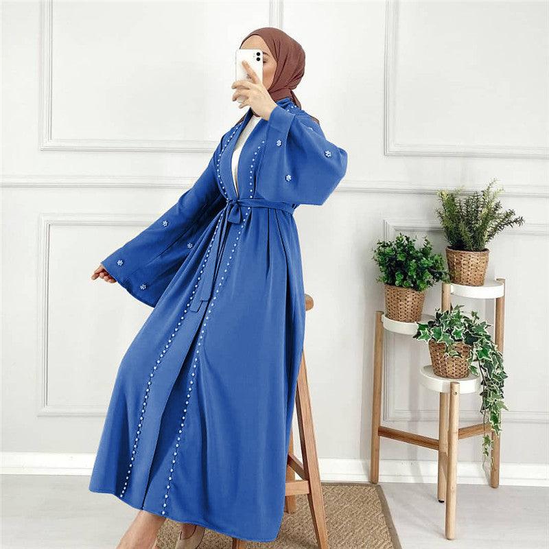Eid Kaftan Moroccan Abaya Dubai Turkey Hijab Muslim Fashion - melvincucci