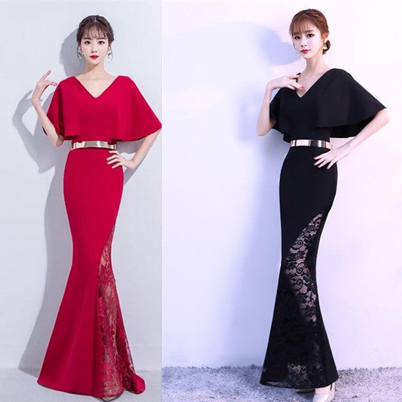 Elegant temperament long dress - melvincucci