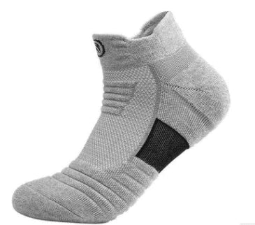 Elite Socks Men Thickened Socks Towel Bottom Deodorant Quick-Drying Running Socks - melvincucci