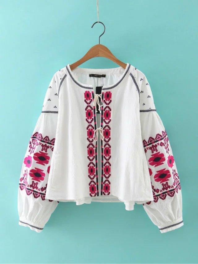 Embroidered jacket women - melvincucci