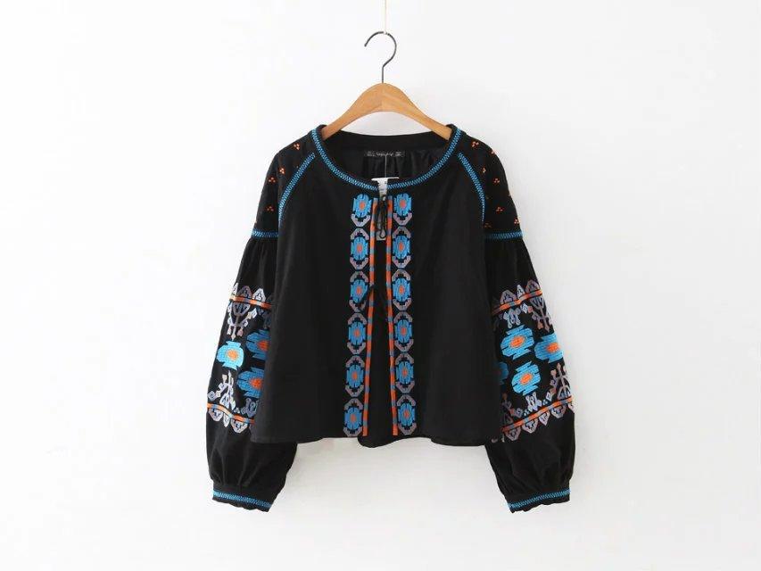 Embroidered jacket women - melvincucci