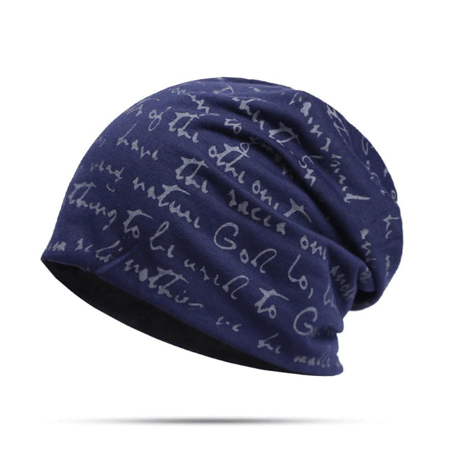 English alphabet beanie hat - melvincucci