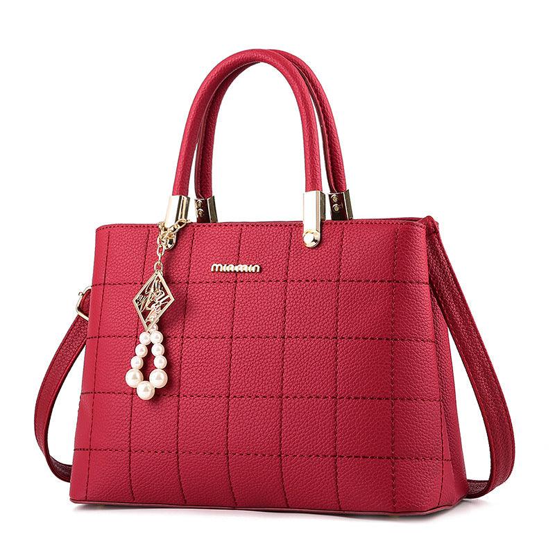 European And American Hair Ball Handbags Simple Women'S Bags Diagonal Bags Fashion Women'S Bags - melvincucci