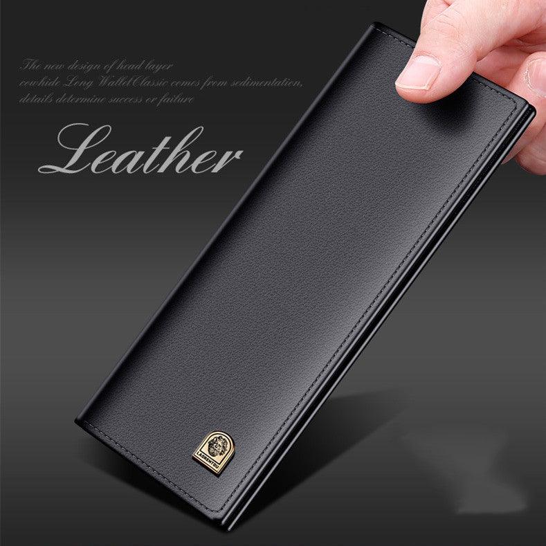 European And American New Wallet Long Soft Leather Men - melvincucci