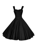 European And American Retro High-waisted Puffy Dress - melvincucci