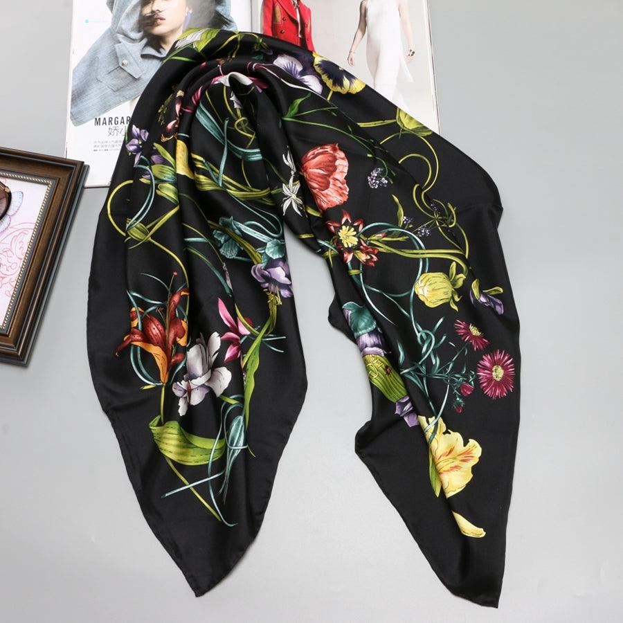 European and American silk scarf - melvincucci