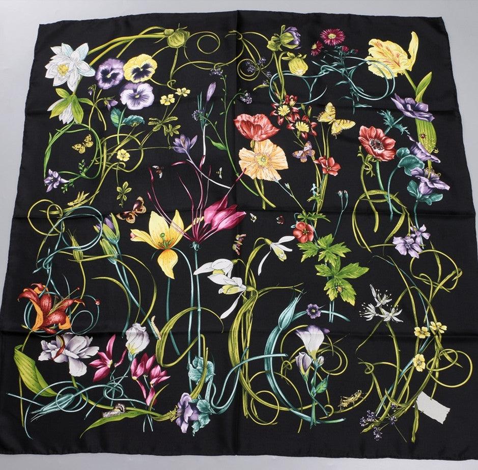 European and American silk scarf - melvincucci
