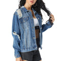 European And American Slim All-match Denim Female Jacket Women - melvincucci