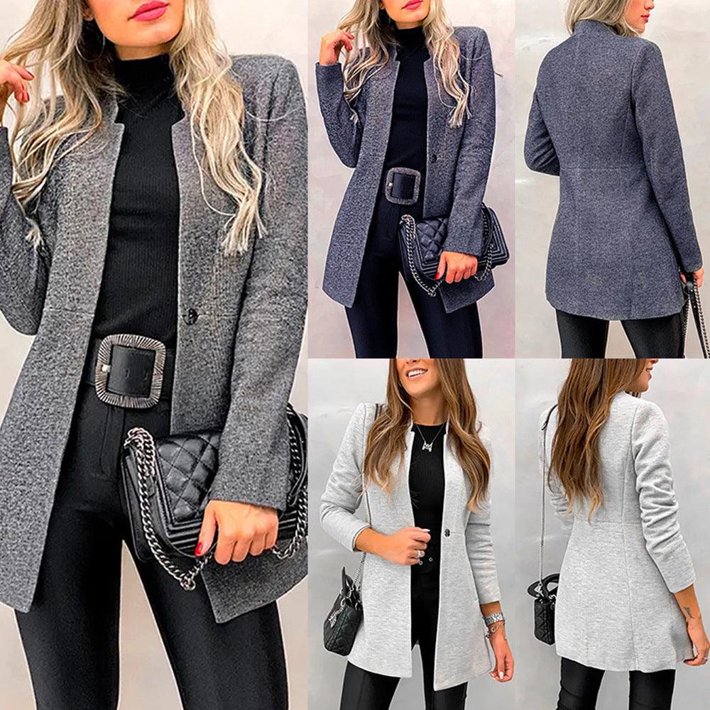 European and American slim women's blazer - melvincucci
