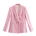 European And American Style Double-breasted Blazer - melvincucci