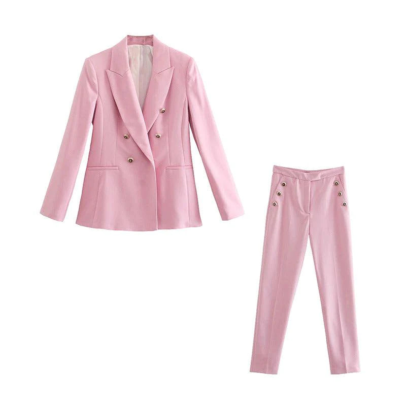 European And American Style Double-breasted Blazer - melvincucci