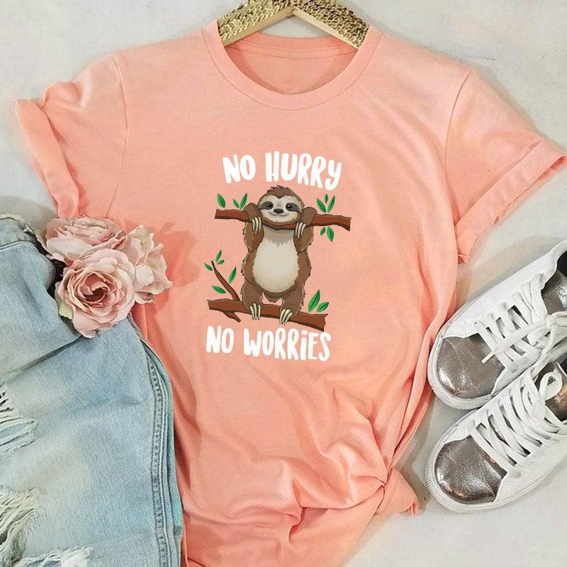 European Beauty T-shirt Hot Sale Printed T-shirt Women - melvincucci