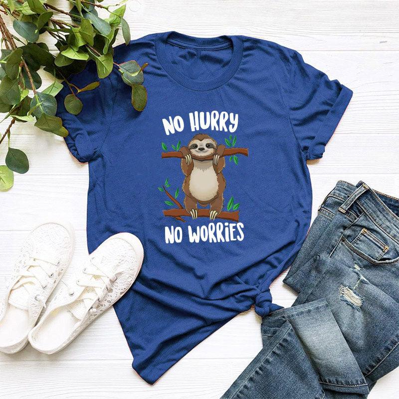 European Beauty T-shirt Hot Sale Printed T-shirt Women - melvincucci