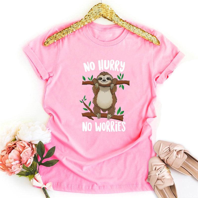 European Beauty T-shirt Hot Sale Printed T-shirt Women - melvincucci