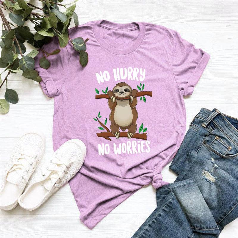 European Beauty T-shirt Hot Sale Printed T-shirt Women - melvincucci