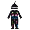 New Style Children's Long-sleeved Black Baby Jumpsuit Hat Suit - melvincucci
