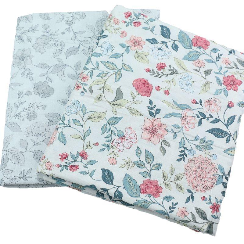 Pure Cotton Home Textile Twill Floral Print Fabric - melvincucci