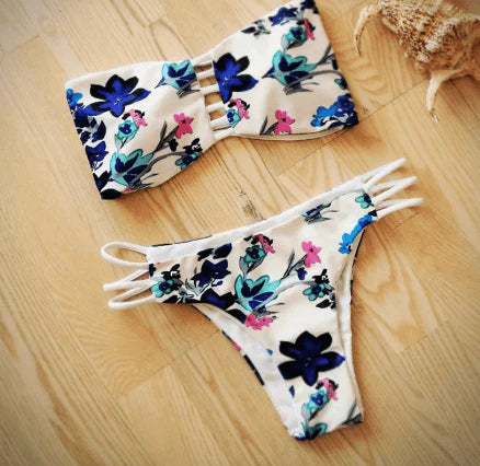 Fabulous Women Bikini Set Bandage Push Up Padded Swimwear Swimsuit Bathing Beachwear Attractive Women's Swimsuits - melvincucci