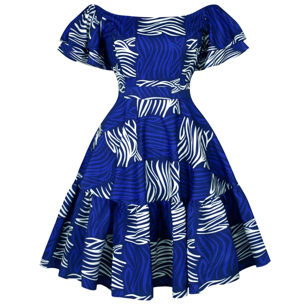Factory Direct Sales Digital Printing African Style Women's Dress - melvincucci