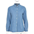 Fall 2021 new loose button denim shirt for women - melvincucci