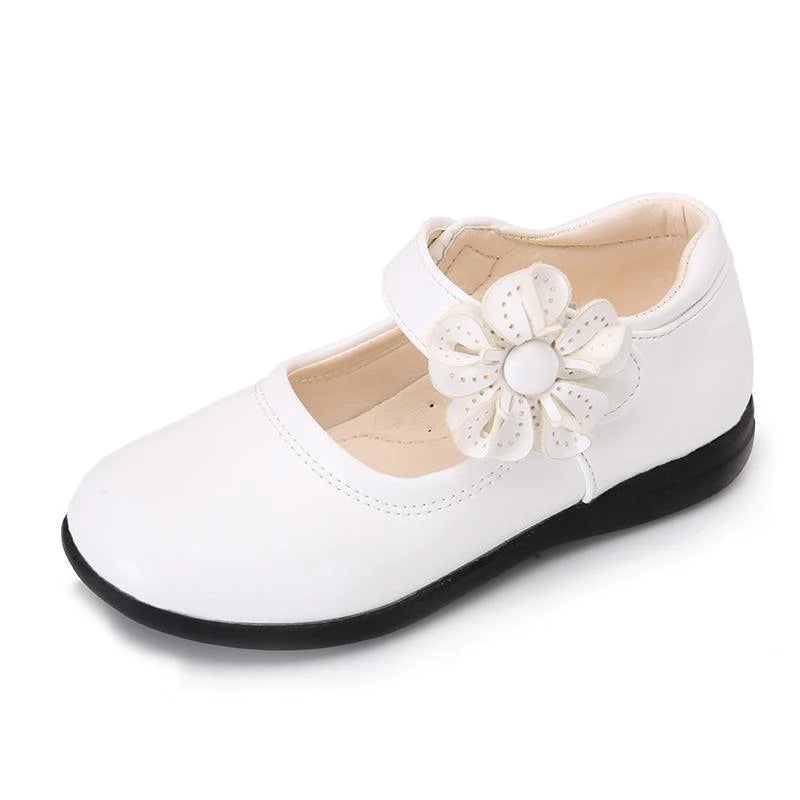 Fashion Big Kids Soft-soled Princess Shoes Black Student Show - melvincucci