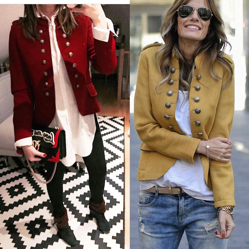 Fashion Button Blazer - melvincucci