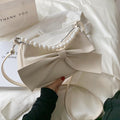 Fashion Design Women Canvas Shoulder Bags Kawaii Girls Bowknot Crossbody Bags - melvincucci