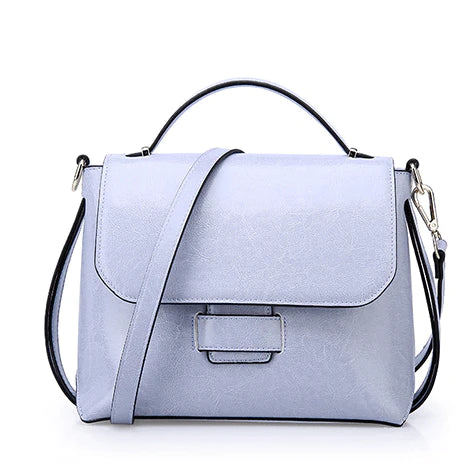 Fashion Genuine Leather Bags Women Real Leather Handbag Shoulder Bags Elegant Women Crossbody Messenger Bags - melvincucci