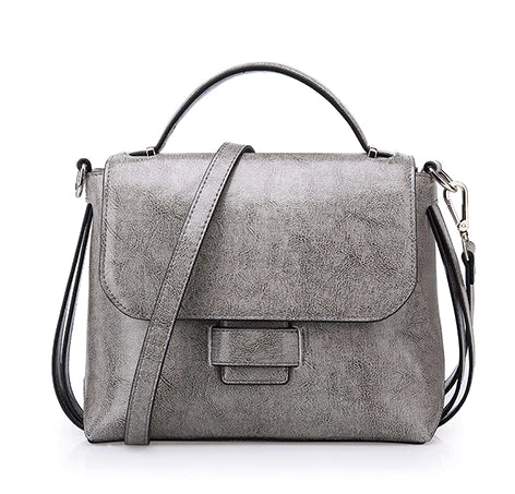 Fashion Genuine Leather Bags Women Real Leather Handbag Shoulder Bags Elegant Women Crossbody Messenger Bags - melvincucci
