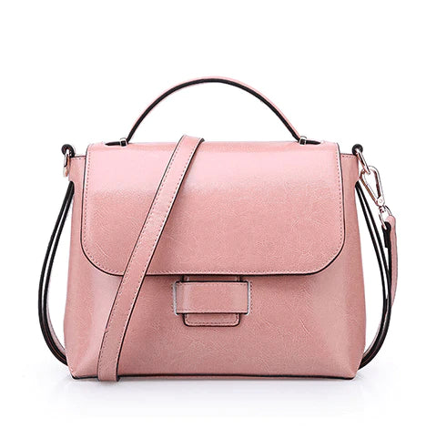 Fashion Genuine Leather Bags Women Real Leather Handbag Shoulder Bags Elegant Women Crossbody Messenger Bags - melvincucci