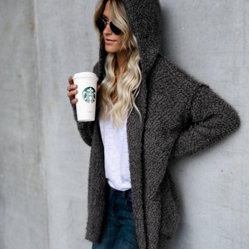 Fashion Hooded Cardigan Jacket Jacket Women - melvincucci