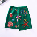 Fashion Irregular A Line Short Skirt Women - melvincucci