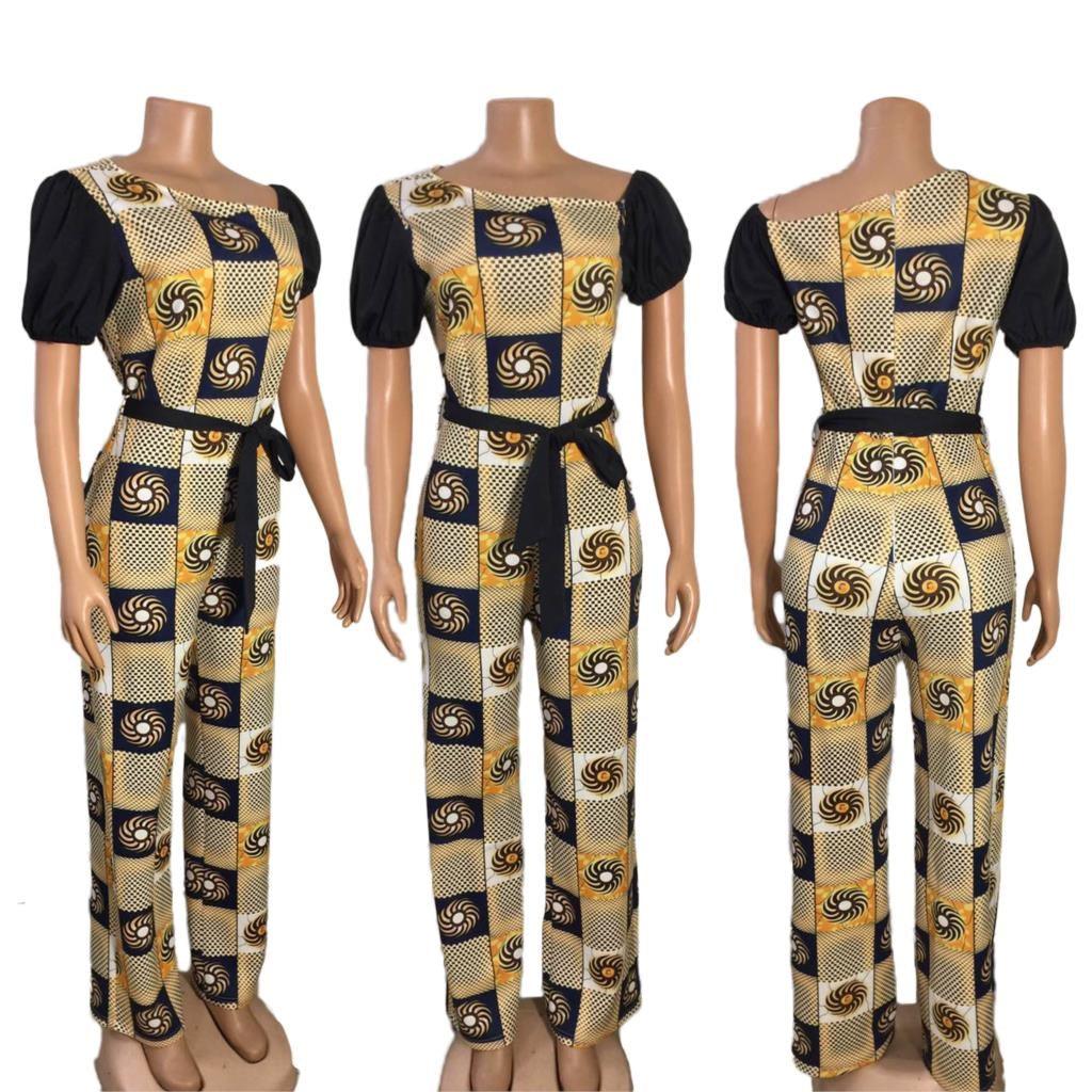 Fashion Ladies African Clothes Dress Dashiki Jumpsuit Women - melvincucci