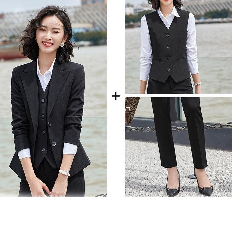 Fashion Lady Simple Little Man Blazer Suit - melvincucci