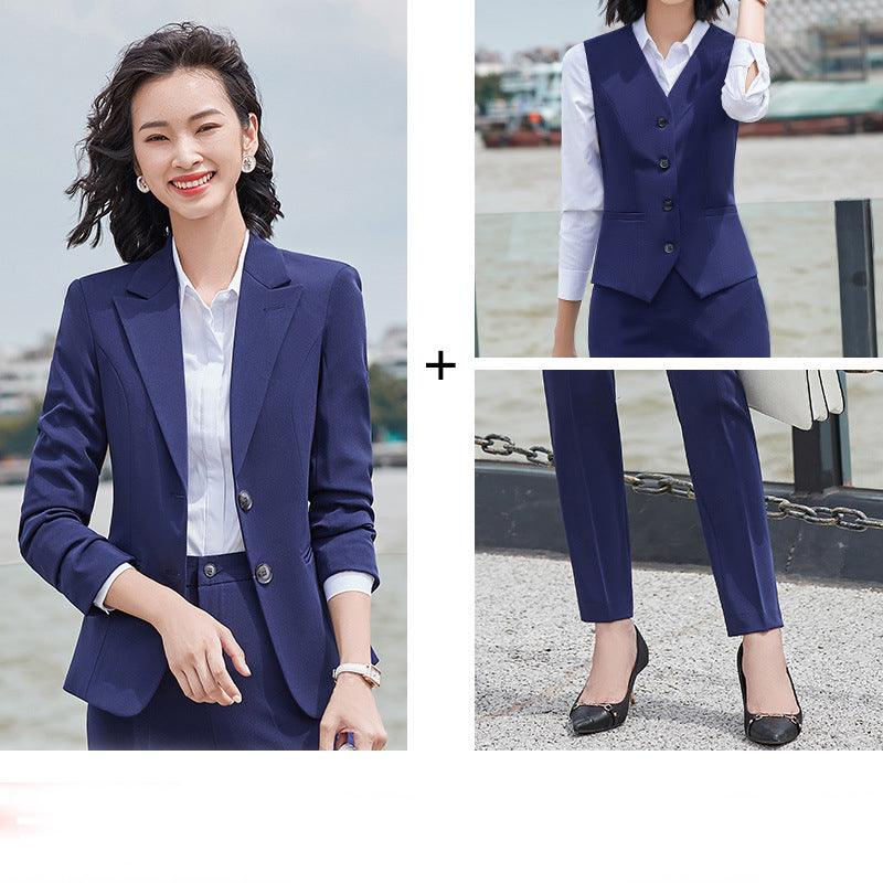 Fashion Lady Simple Little Man Blazer Suit - melvincucci